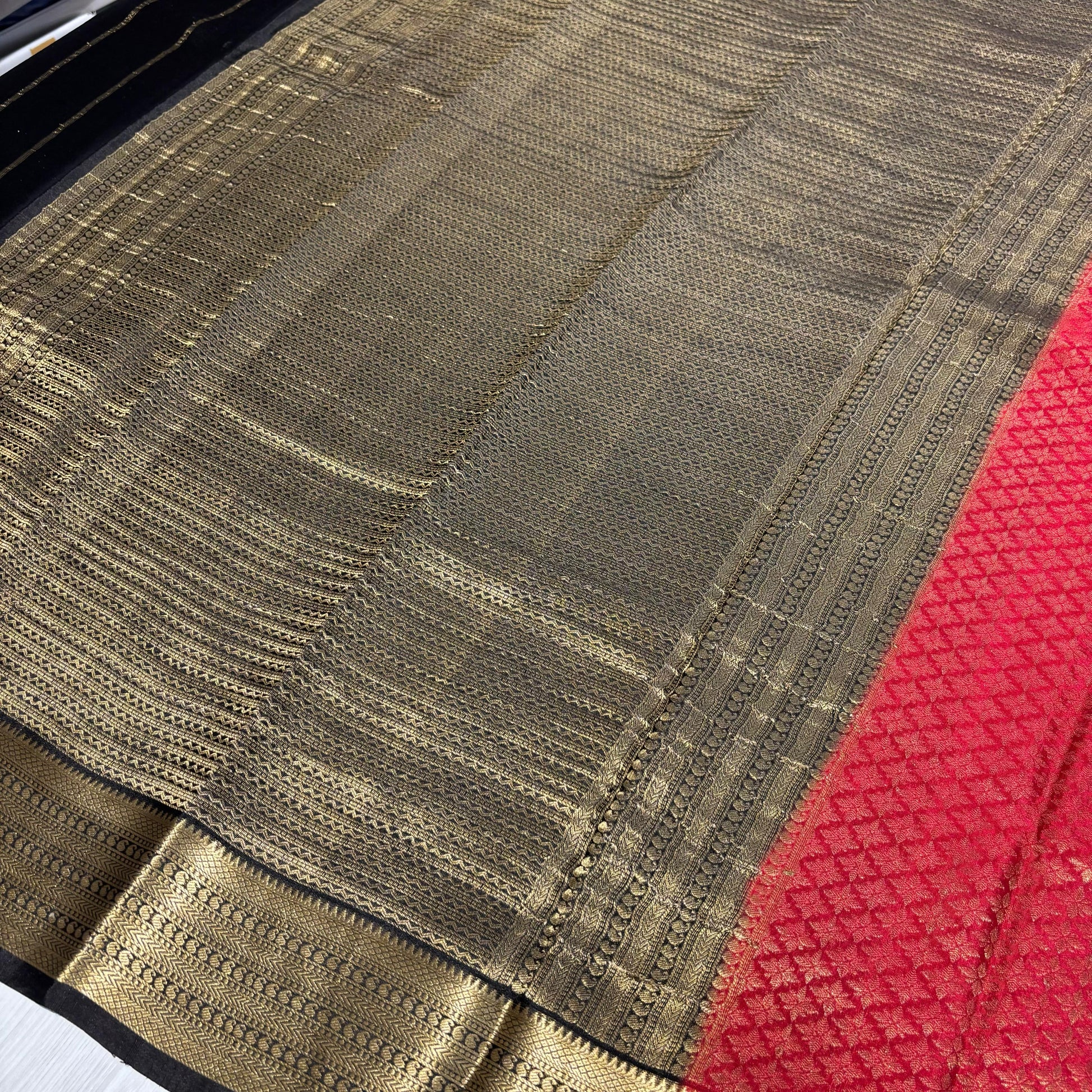 Brocade Mysore Silk Saree