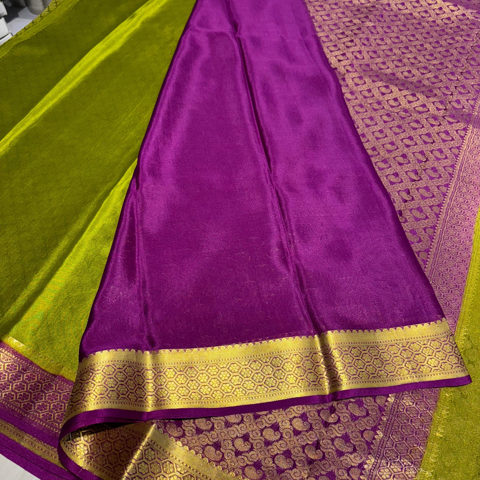 Brocade Mysore Silk Saree