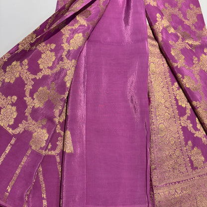 Banarasi Designer Crepe Saree