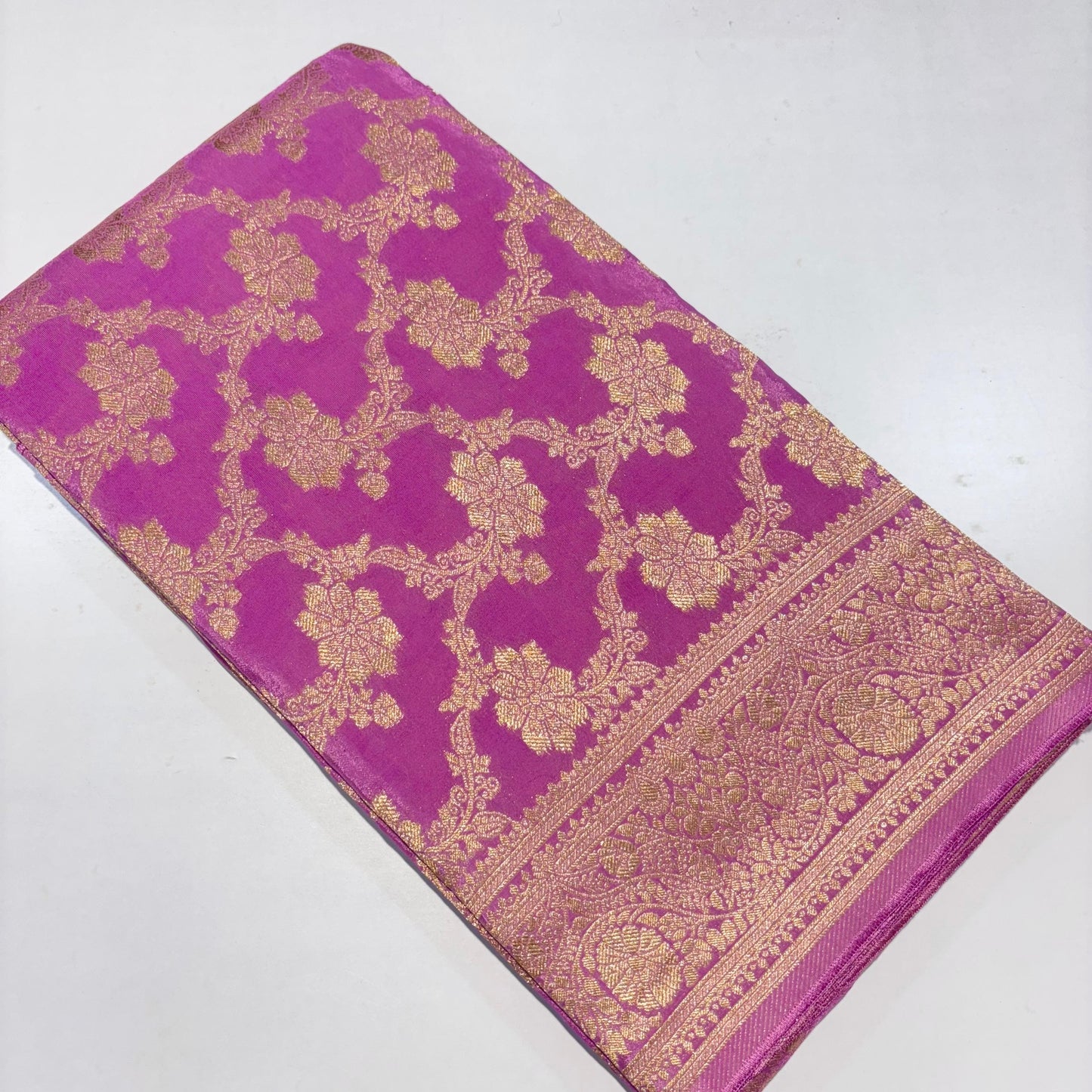 Banarasi Designer Crepe Saree