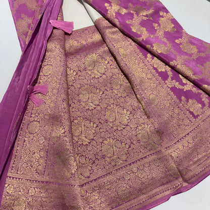 Banarasi Designer Crepe Saree