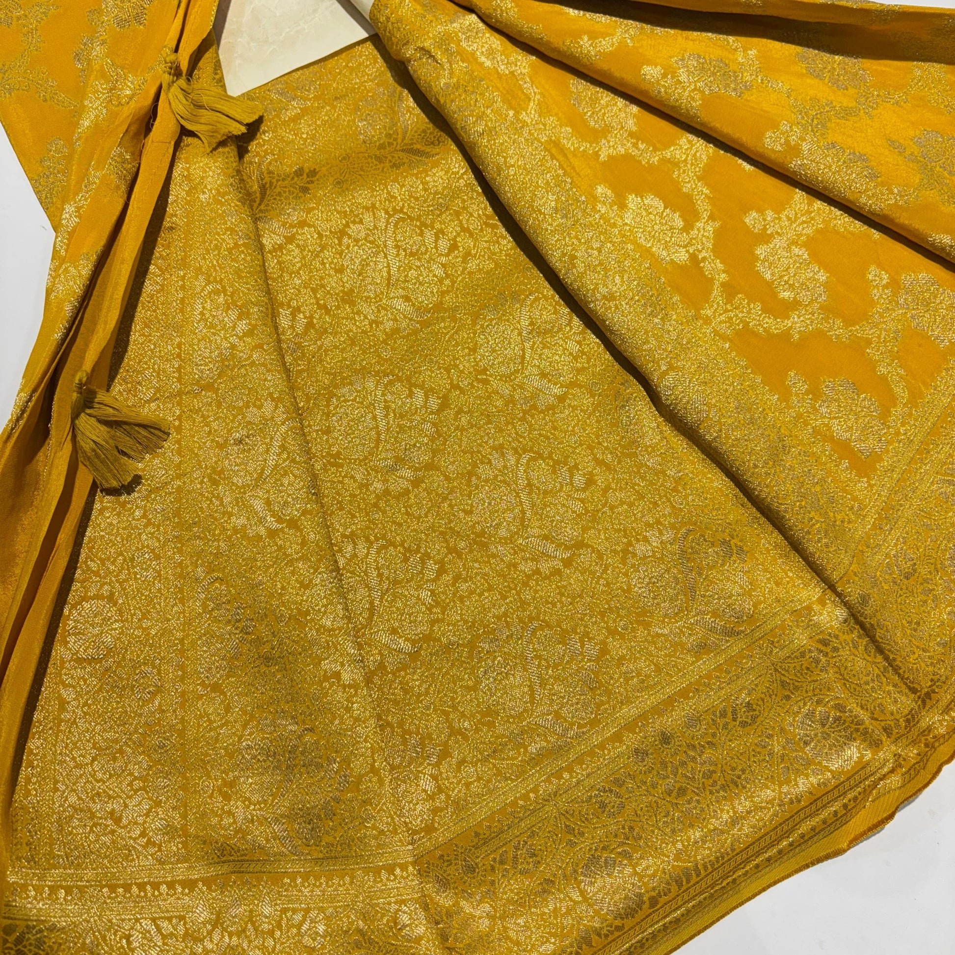 Banarasi Designer Crepe Saree