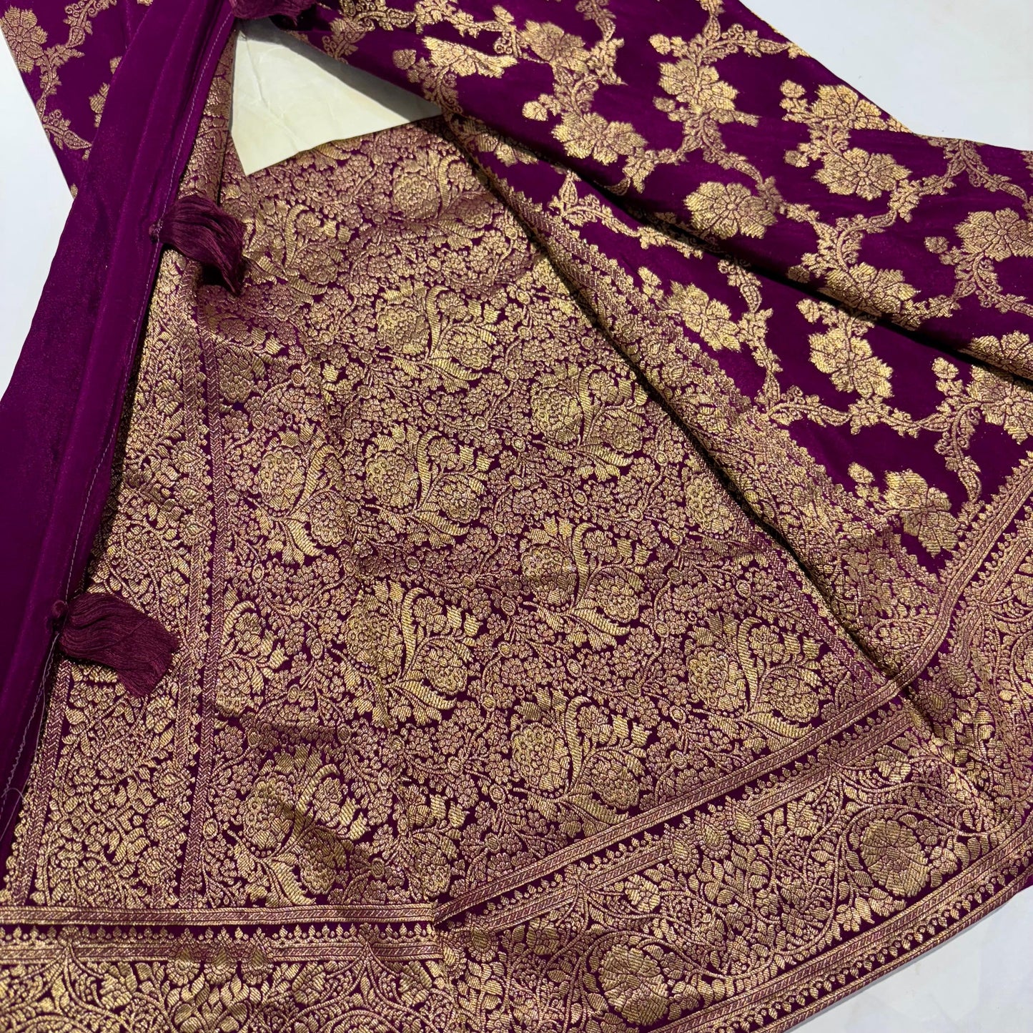 Banarasi Designer Crepe Saree