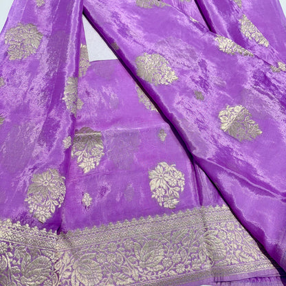 Banarasi Zari Crepe Saree