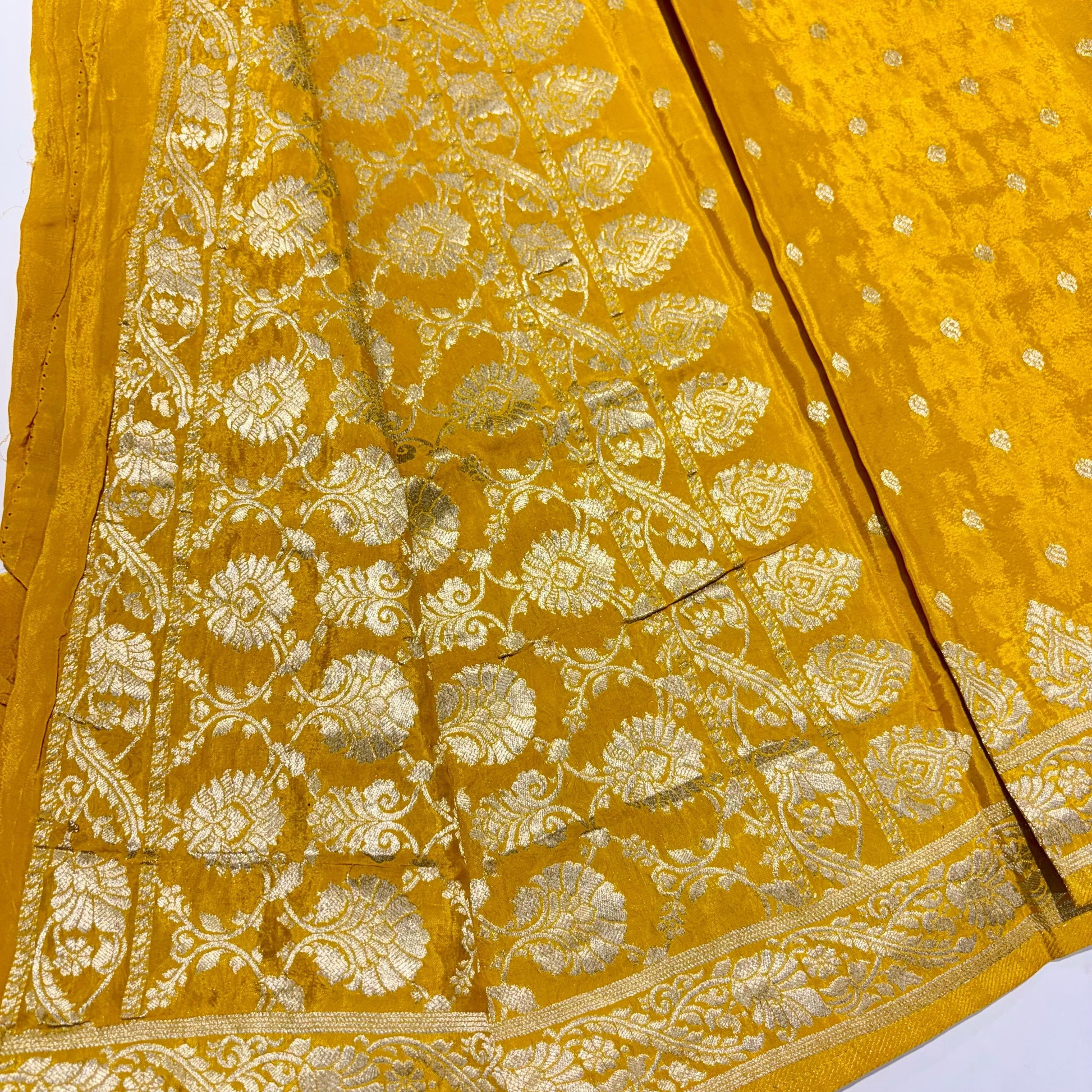 Banarasi Zari Crepe Saree