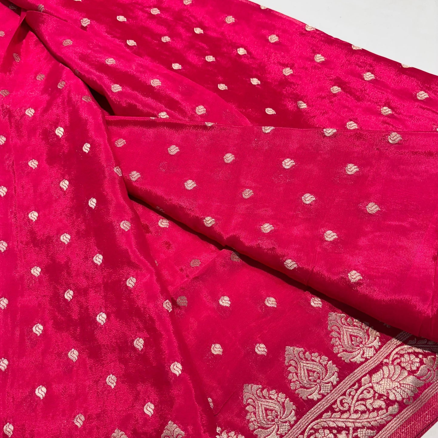 Banarasi Zari Crepe Saree