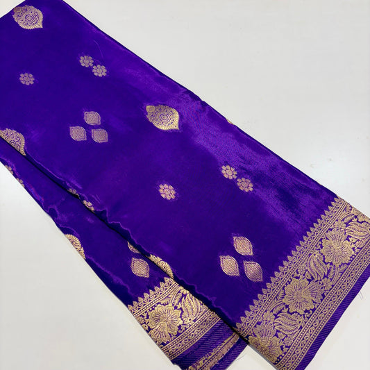 Banarasi Zari Crepe Saree