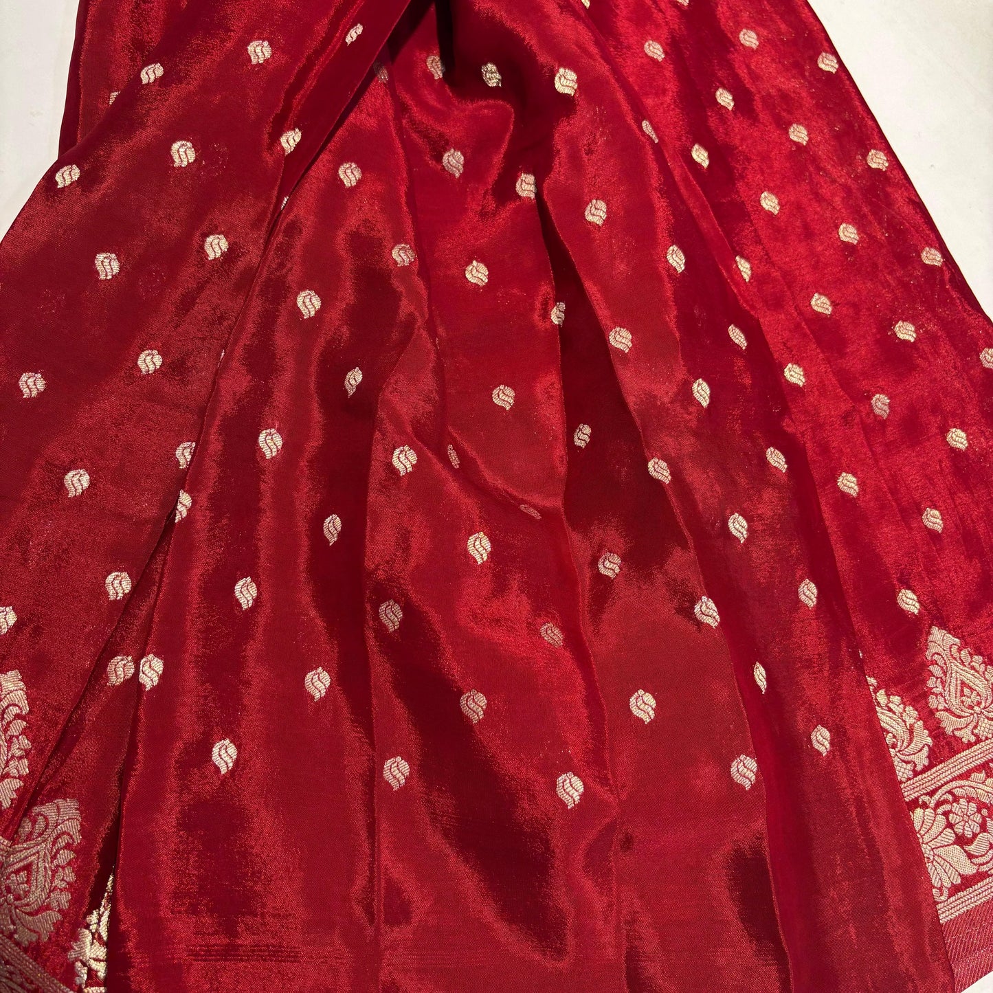 Banarasi Zari Crepe Saree