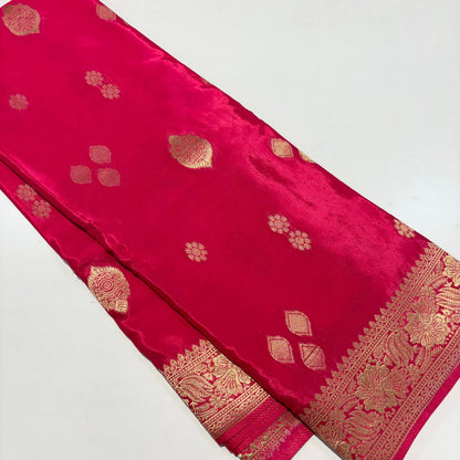 Banarasi Zari Crepe Saree