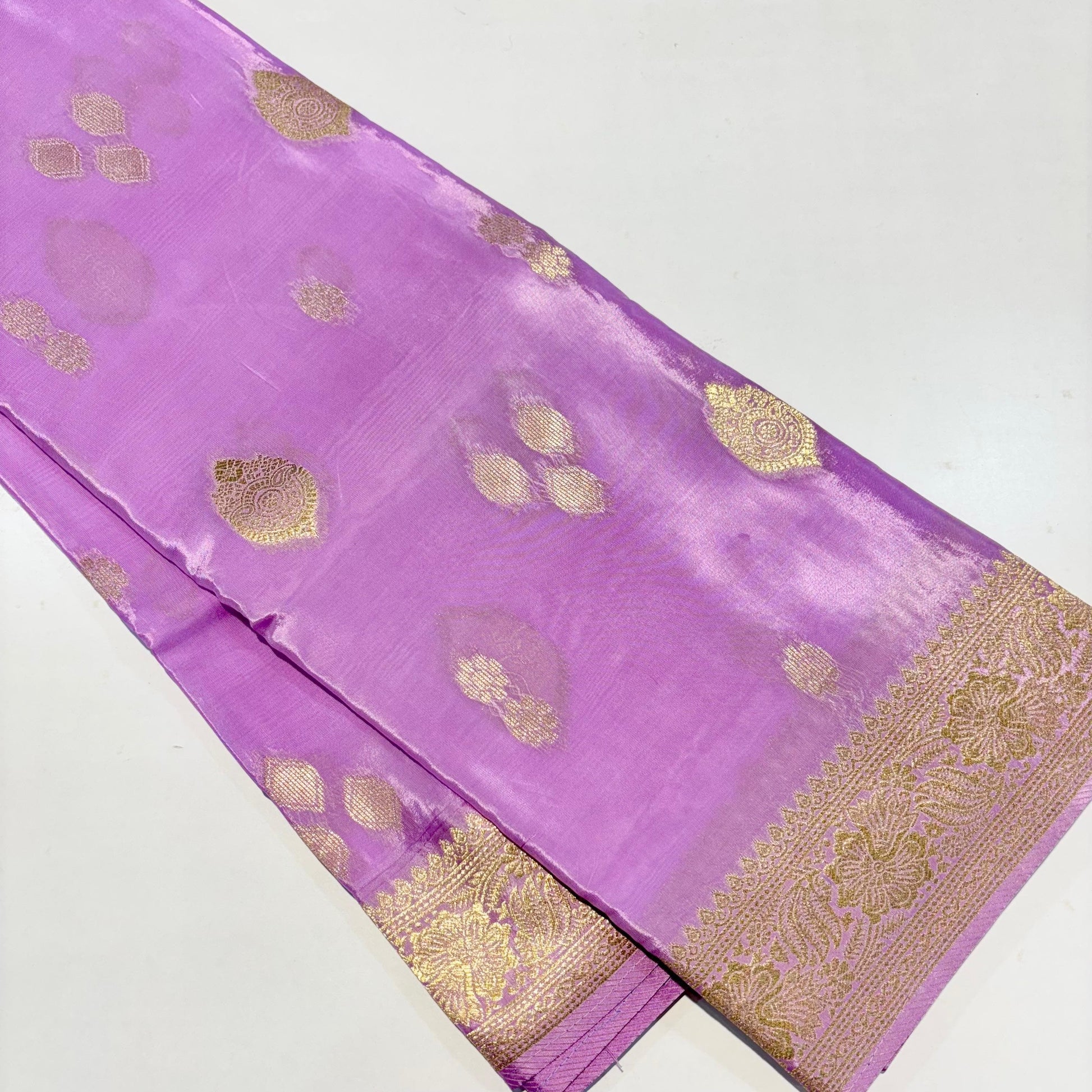 Banarasi Zari Crepe Saree