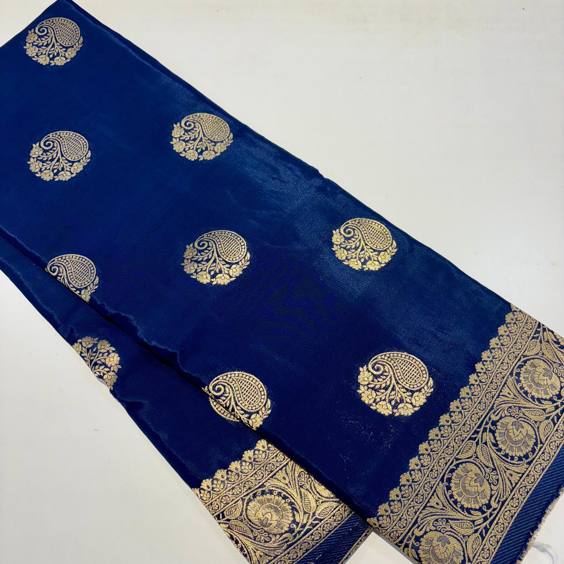 Banarasi Zari Crepe Saree