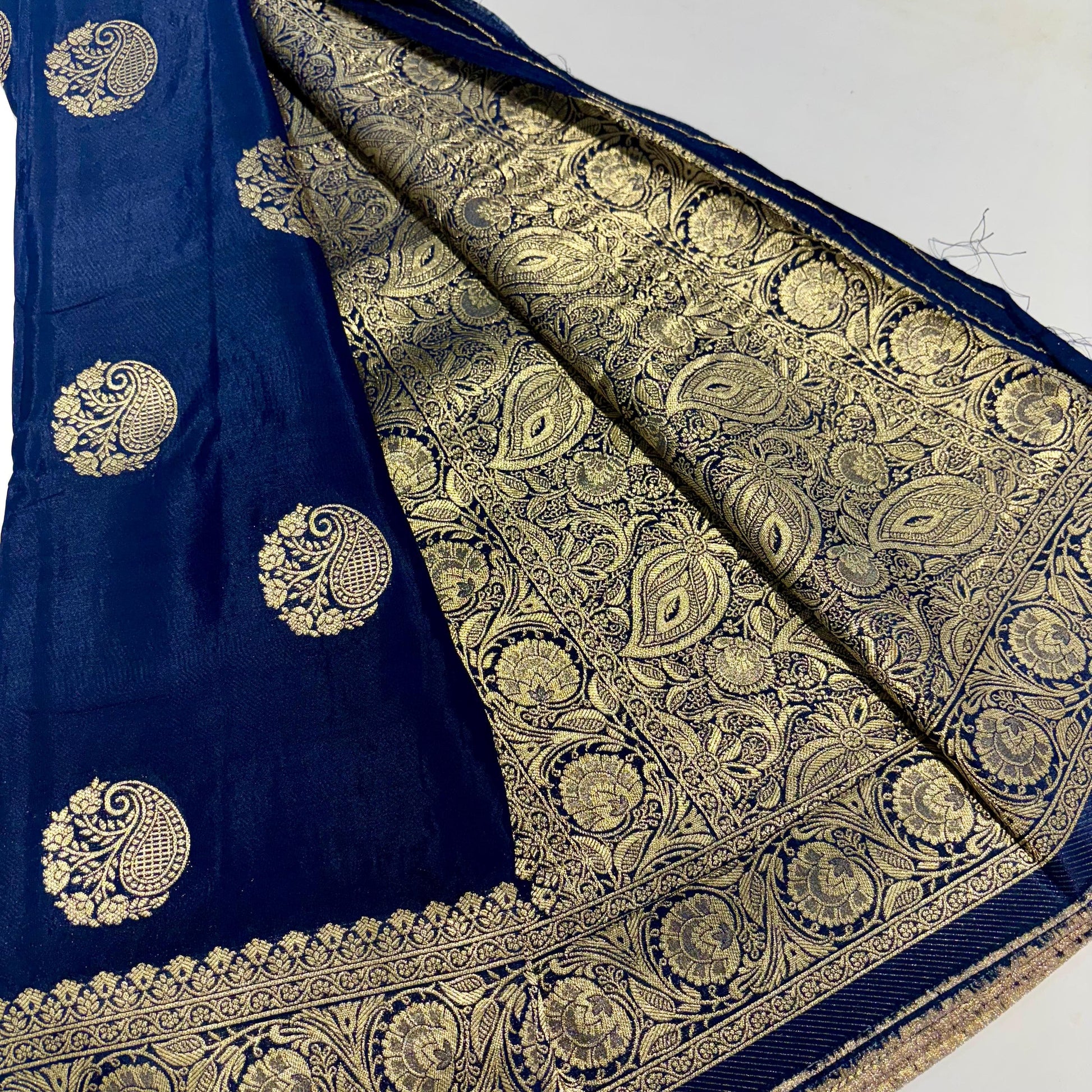 Banarasi Zari Crepe Saree