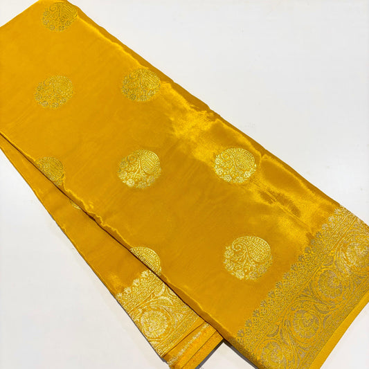 Banarasi Zari Crepe Saree