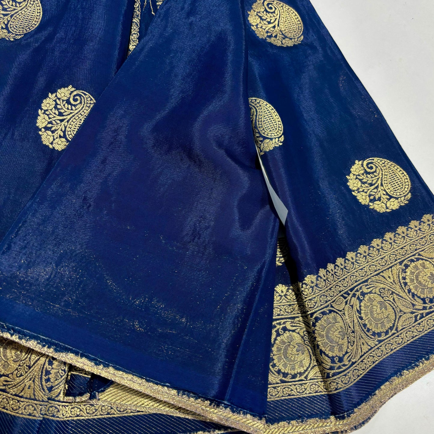 Banarasi Zari Crepe Saree