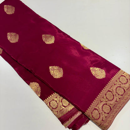 Banarasi Zari Crepe Saree