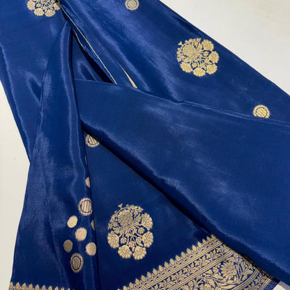 Banarasi Zari Crepe Saree