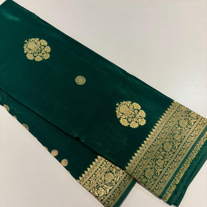 Banarasi Zari Crepe Saree