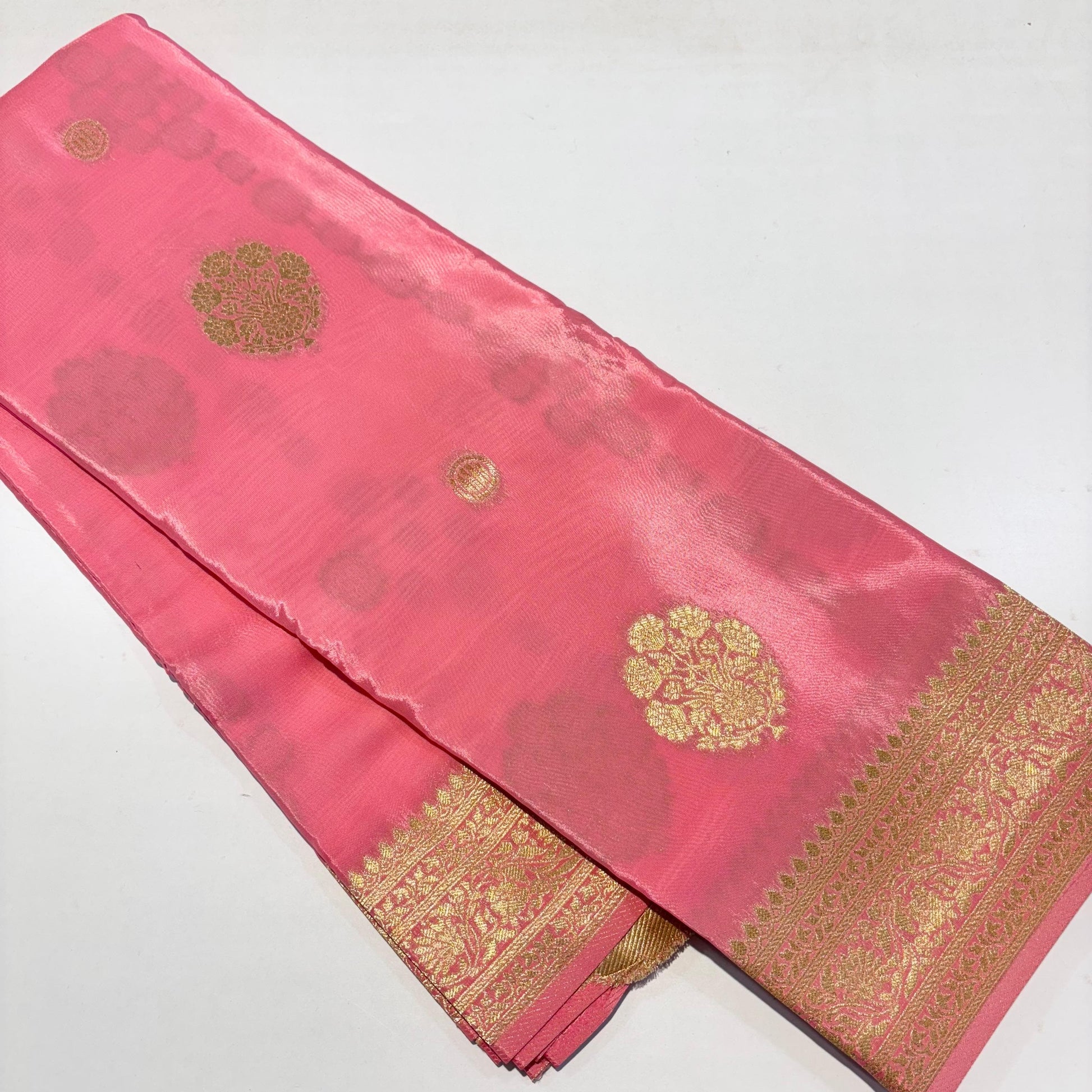 Banarasi Zari Crepe Saree