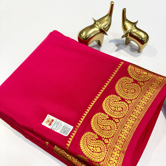 Pure Mysore Silk Saree