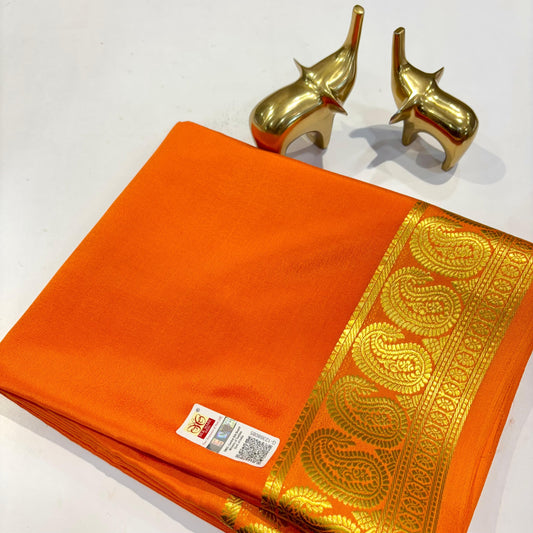 Pure Mysore Silk Saree