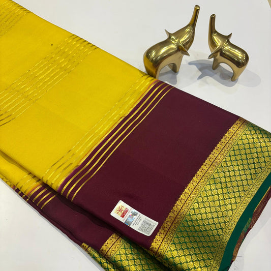 Pure Mysore Silk Saree