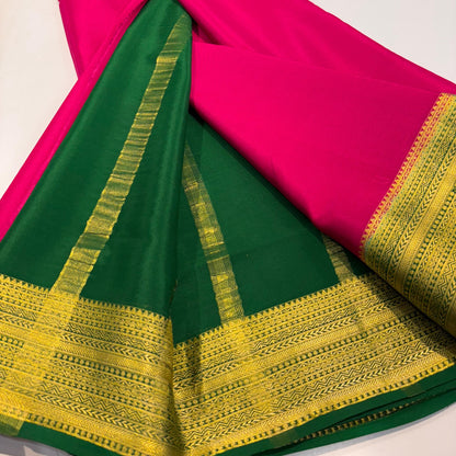 Pure Mysore Silk Saree