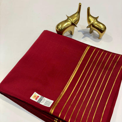 Pure Mysore Silk Saree