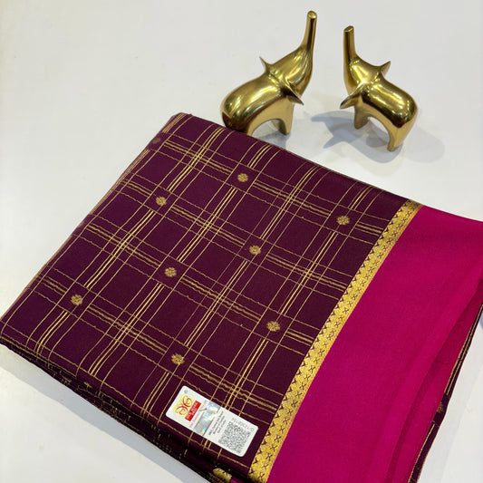 Pure Mysore Silk Saree