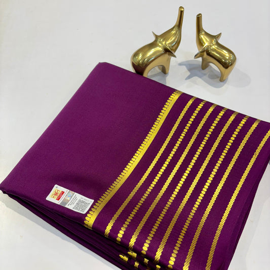 Pure Mysore Silk Saree