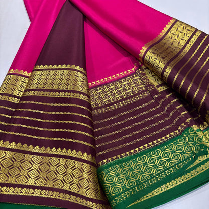 Pure Mysore Silk Saree