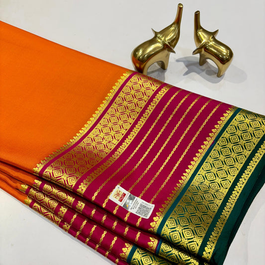 Pure Mysore Silk Saree