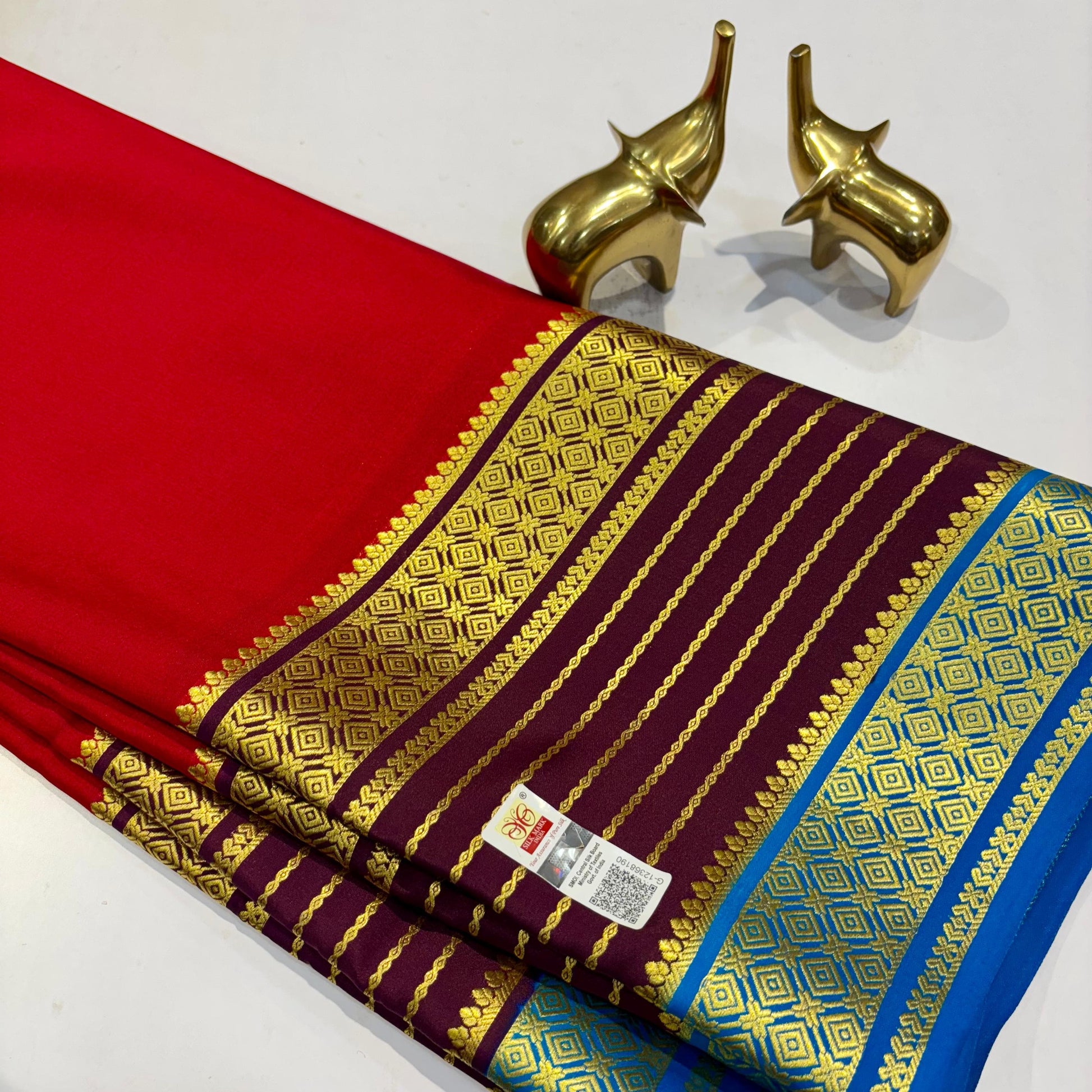 Pure Mysore Silk Saree