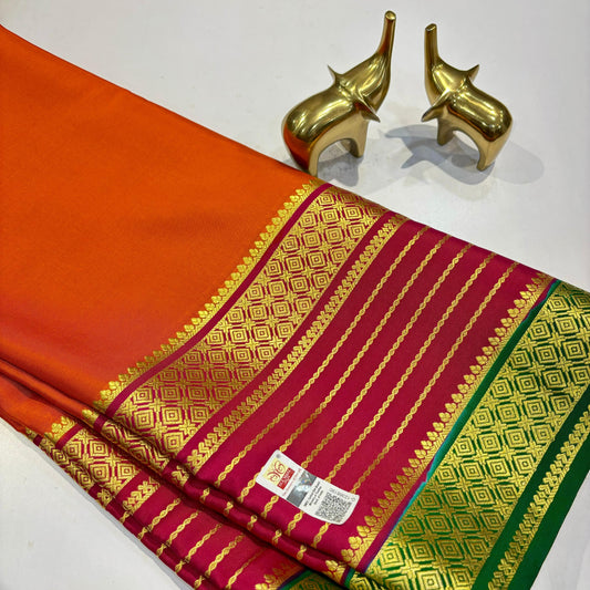 Pure Mysore Silk Saree