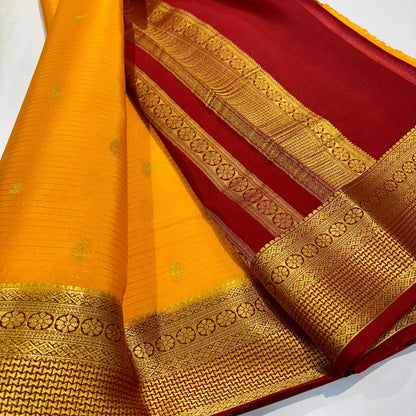 Pure Mysore Silk Saree