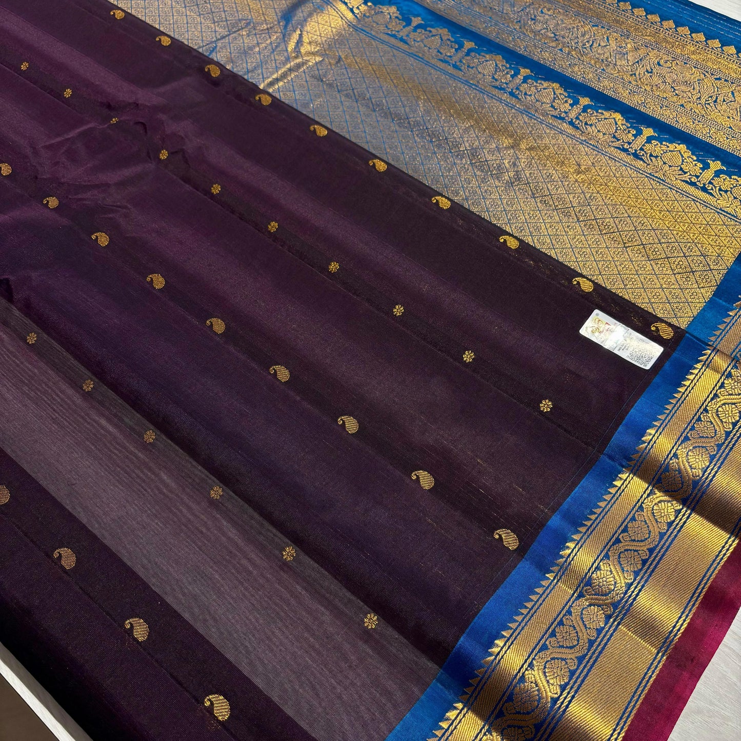 Pure Silk Gadwal Saree