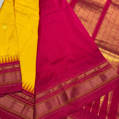 Pure Ilkal Silk Saree