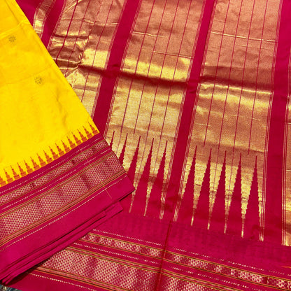 Pure Ilkal Silk Saree