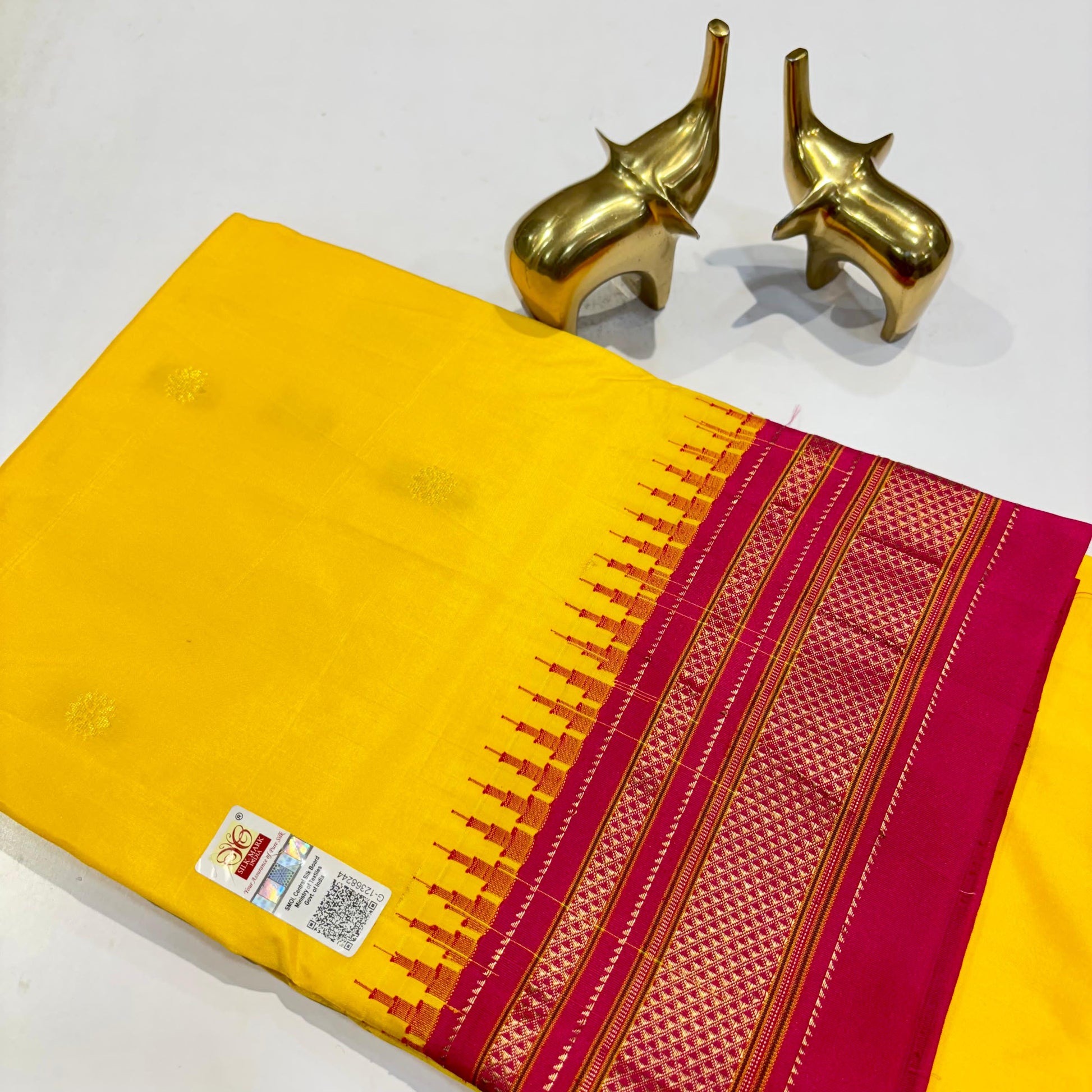 Pure Ilkal Silk Saree