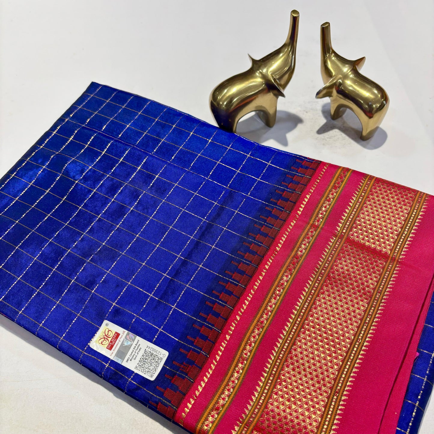 Pure Ilkal Silk Saree