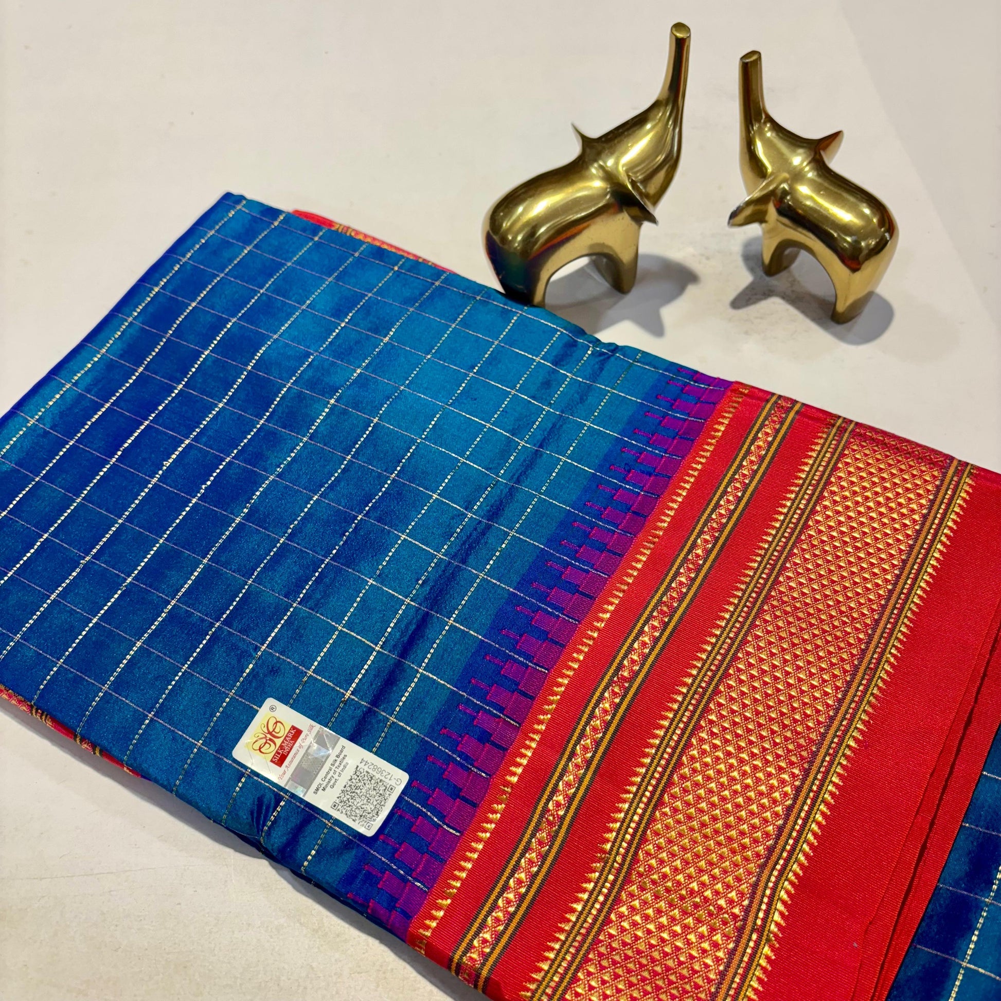 Pure Ilkal Silk Saree