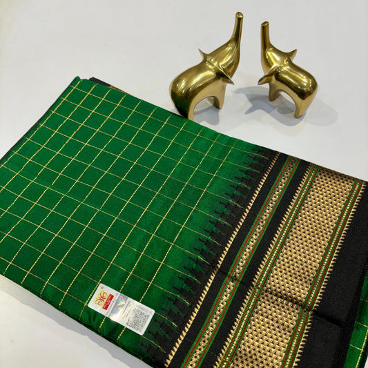 Pure Ilkal Silk Saree