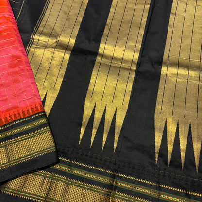 Pure Ilkal Silk Saree