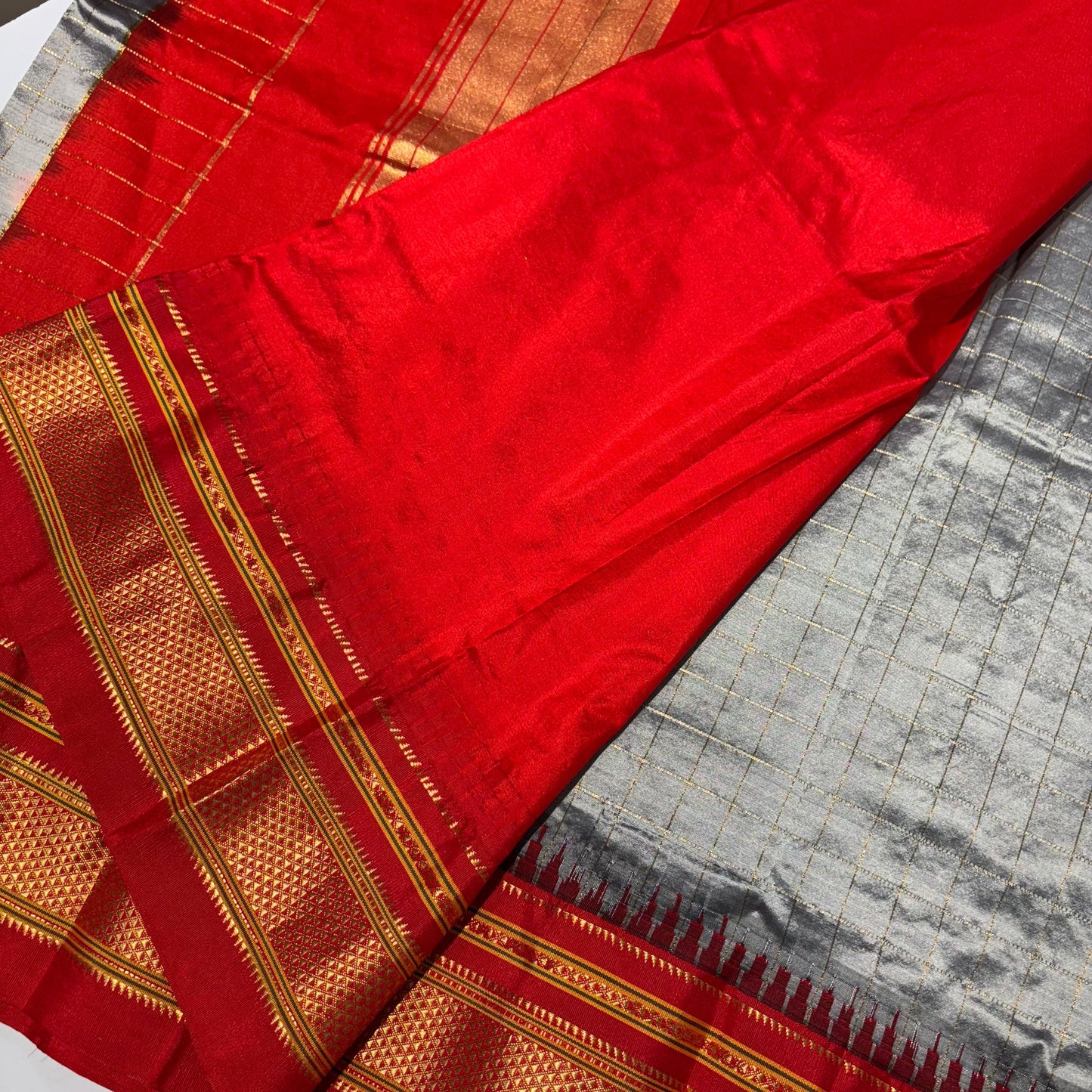 Pure Ilkal Silk Saree