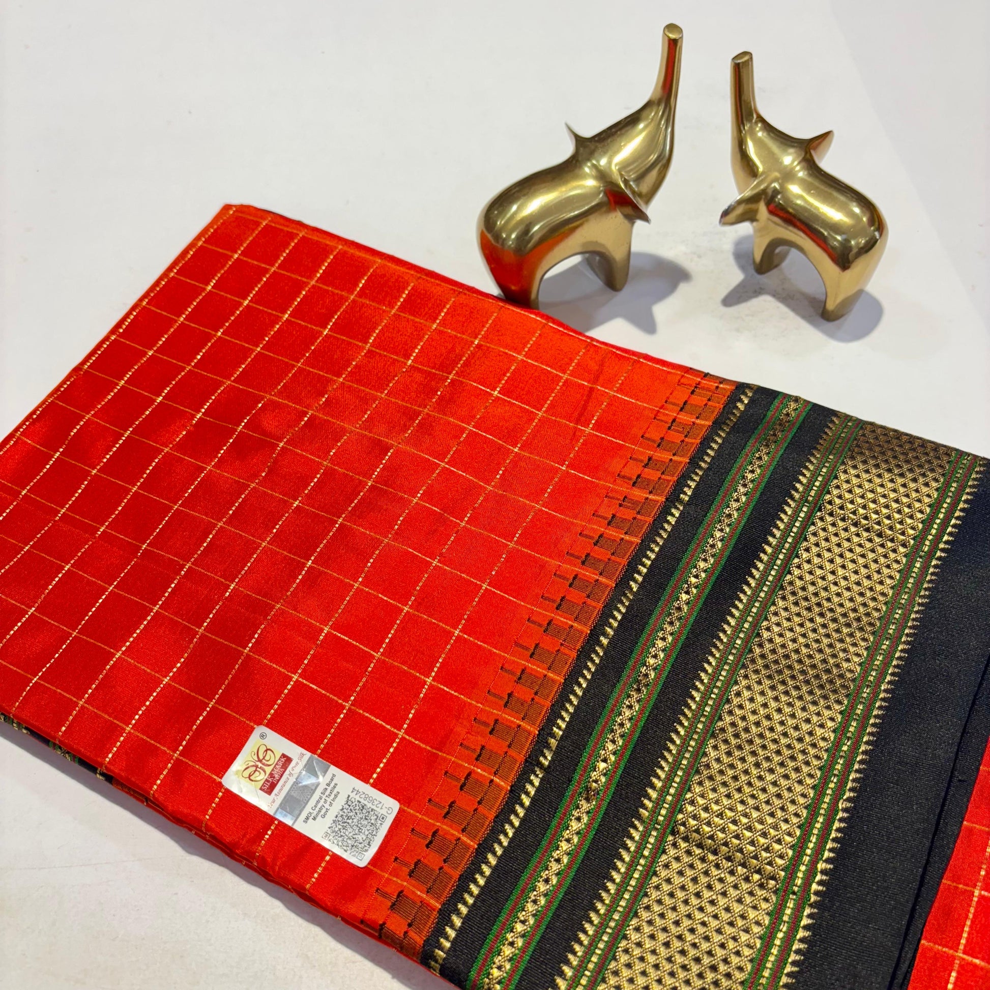 Pure Ilkal Silk Saree