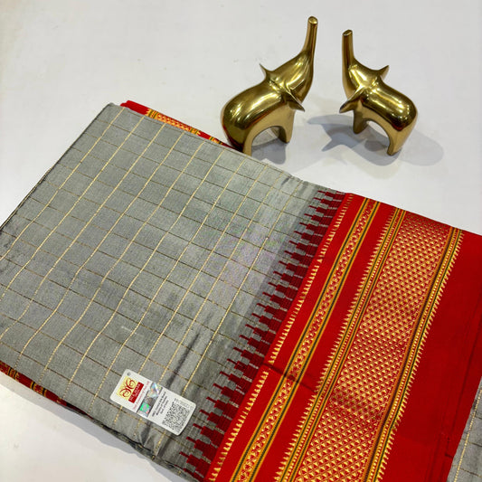 Pure Ilkal Silk Saree