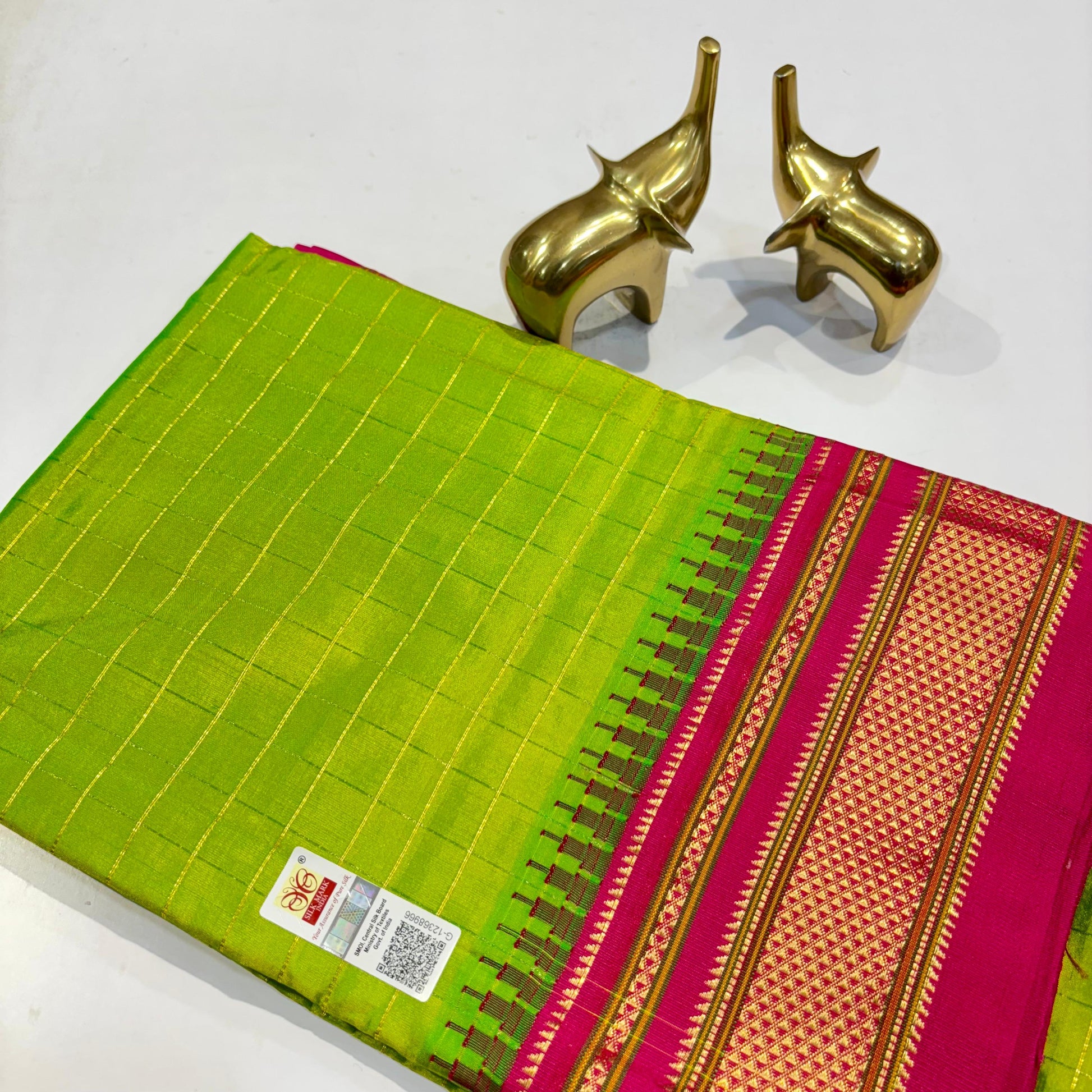 Pure Ilkal Silk Saree