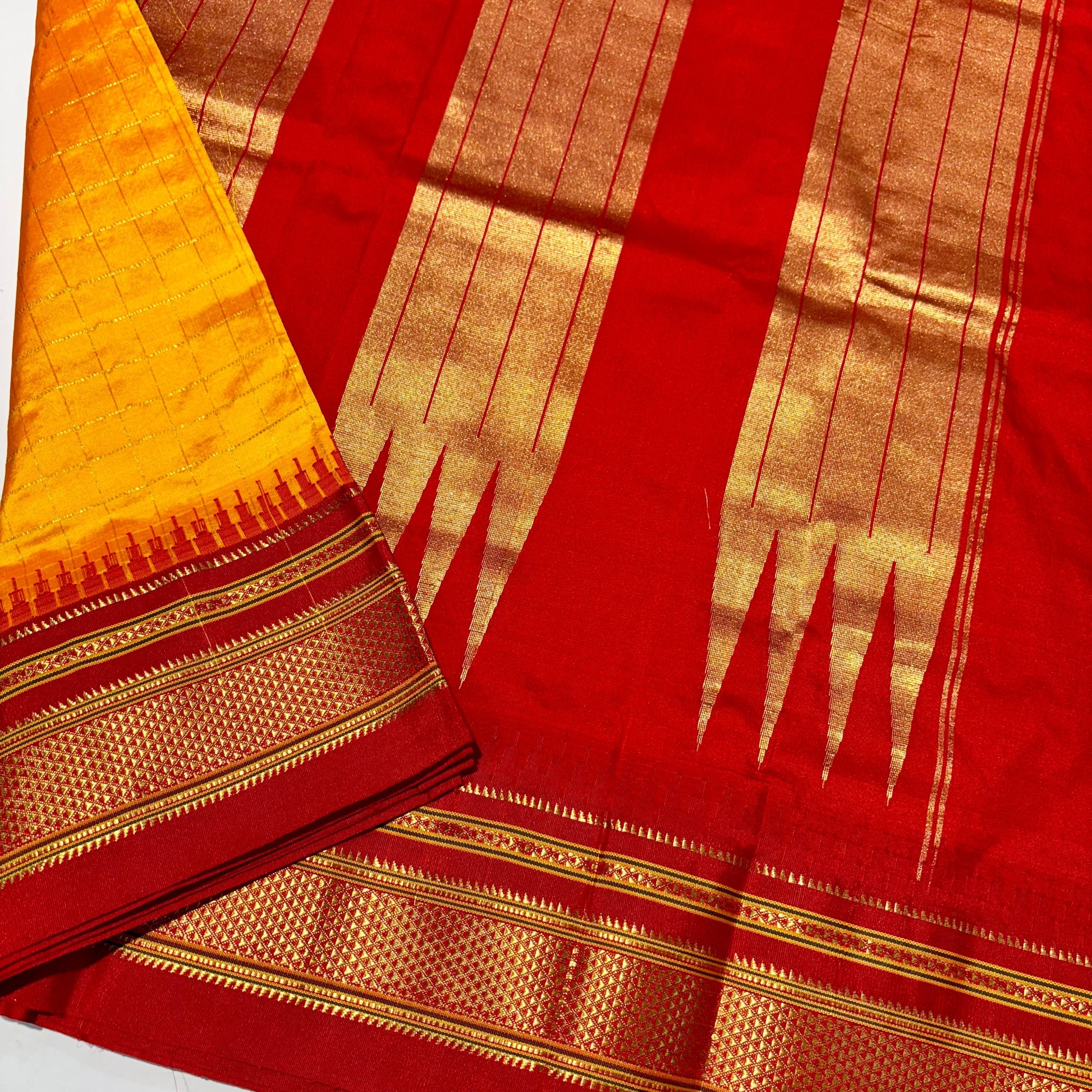 Pure Ilkal Silk Saree