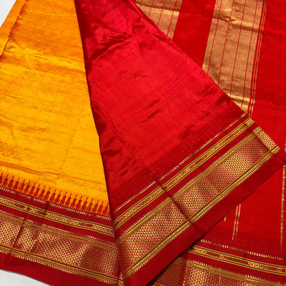 Pure Ilkal Silk Saree