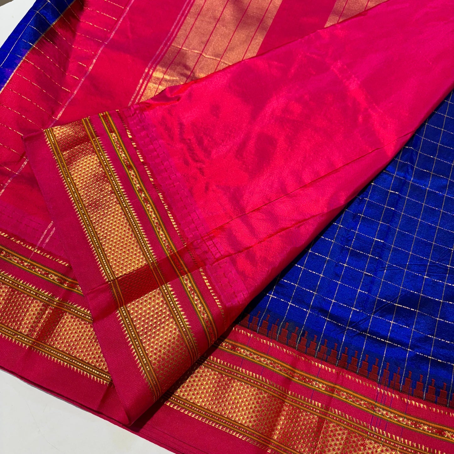 Pure Ilkal Silk Saree