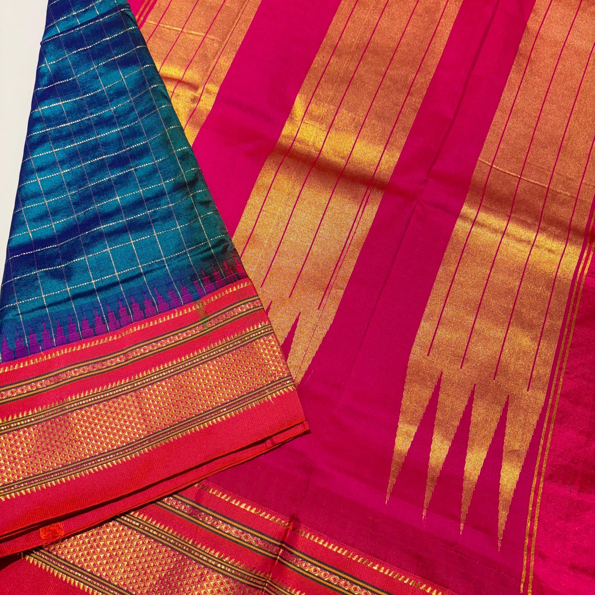 Pure Ilkal Silk Saree